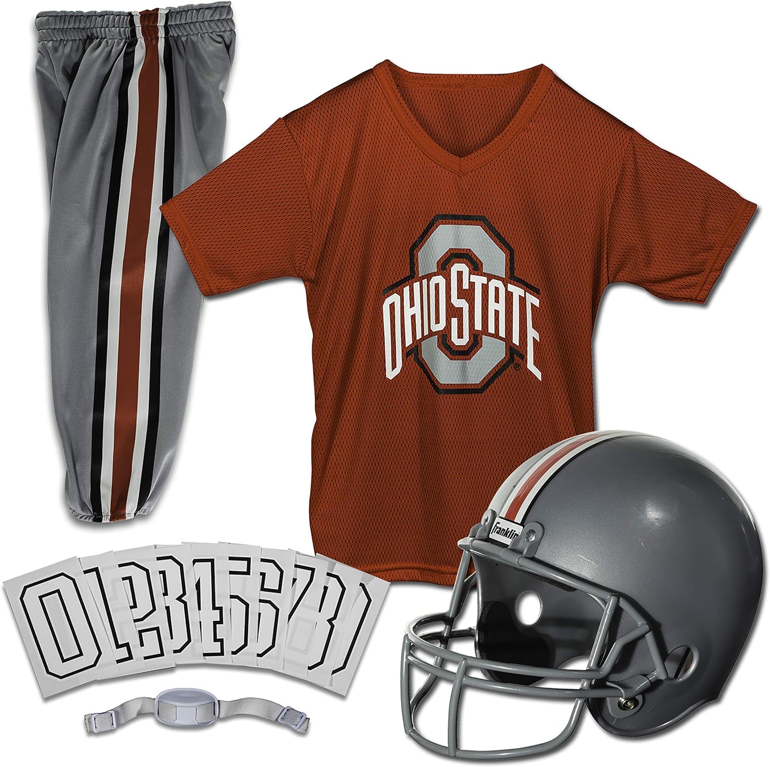 Official NCAA Kids Football Helmet + Jersey Set - NCAA Team Uniforms - Medium