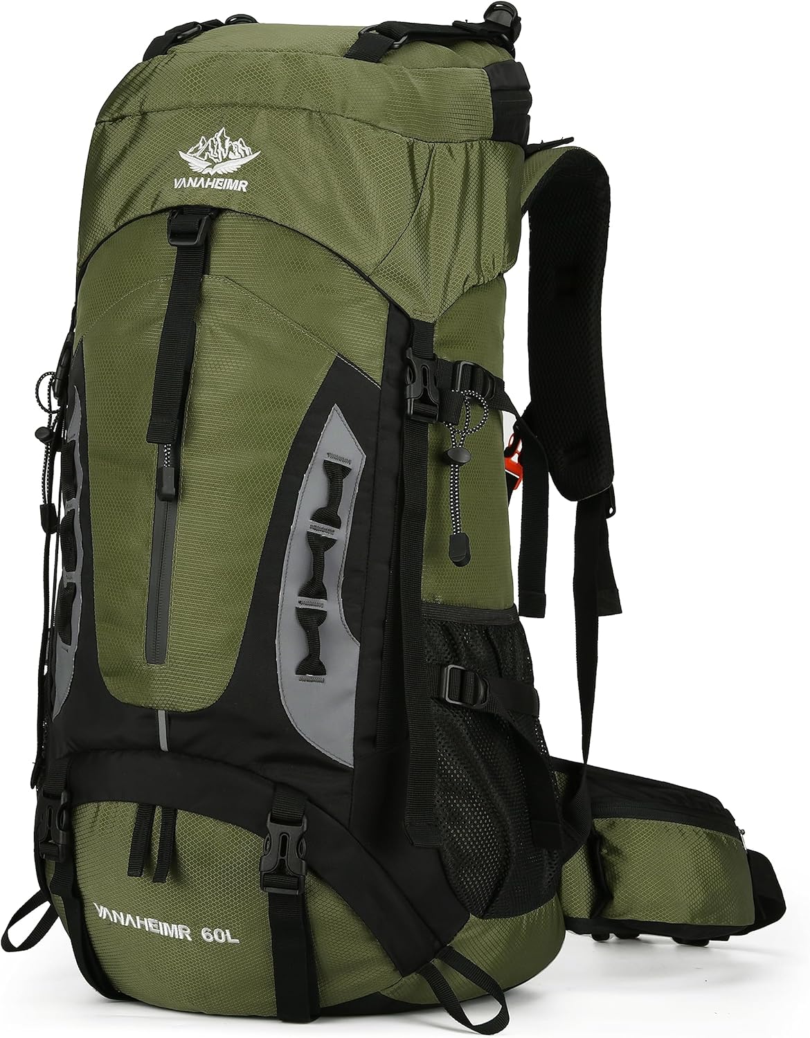 Lightweight Esup 60L Backpack: Rain Cover Included