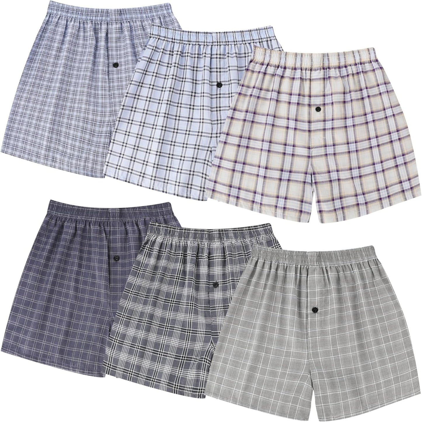 Bamboo Cool Men's Woven Boxer Shorts - Classic Comfort & Style