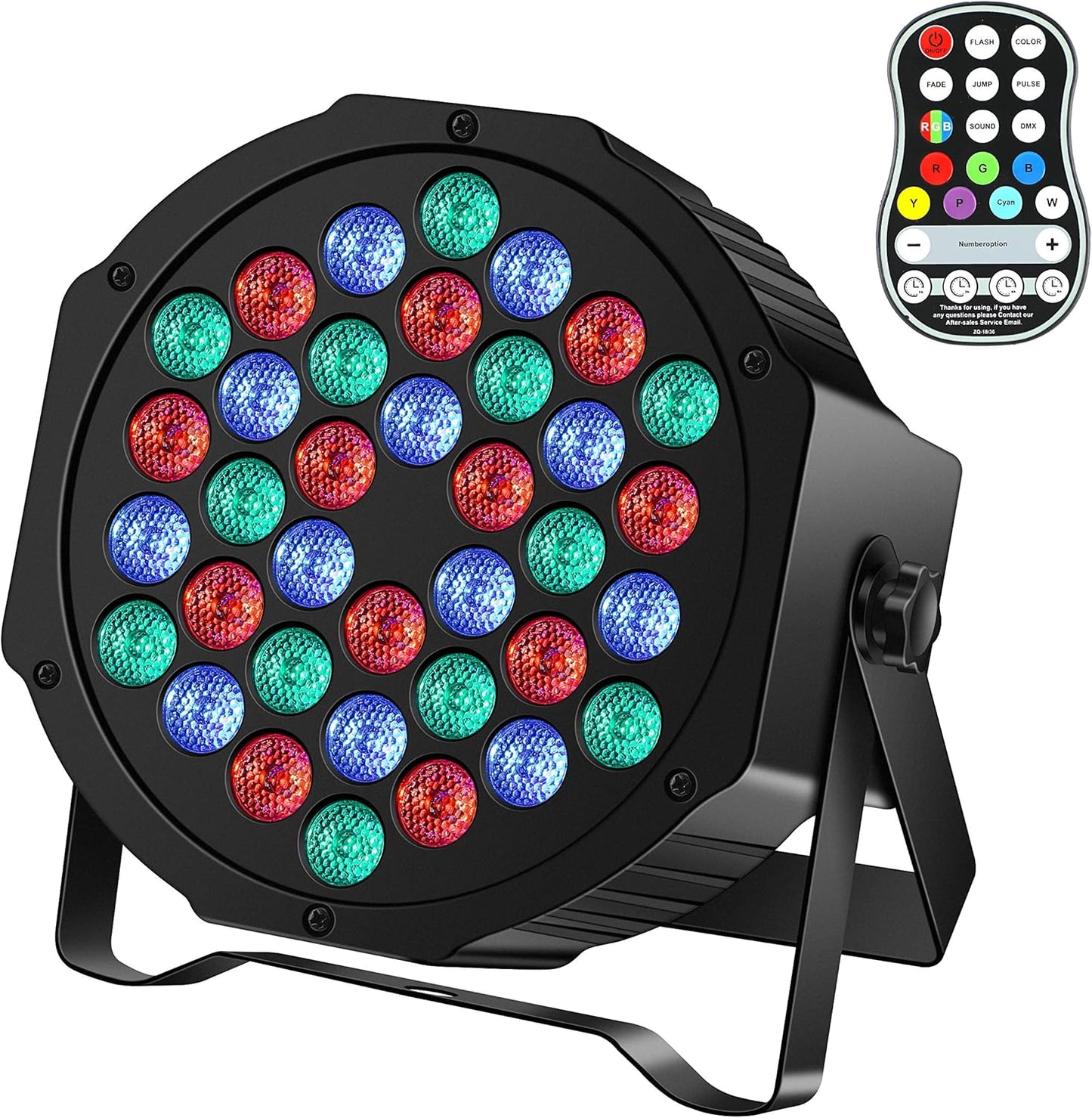Rechargeable Stage Par Lights for DJ Disco Events and Parties