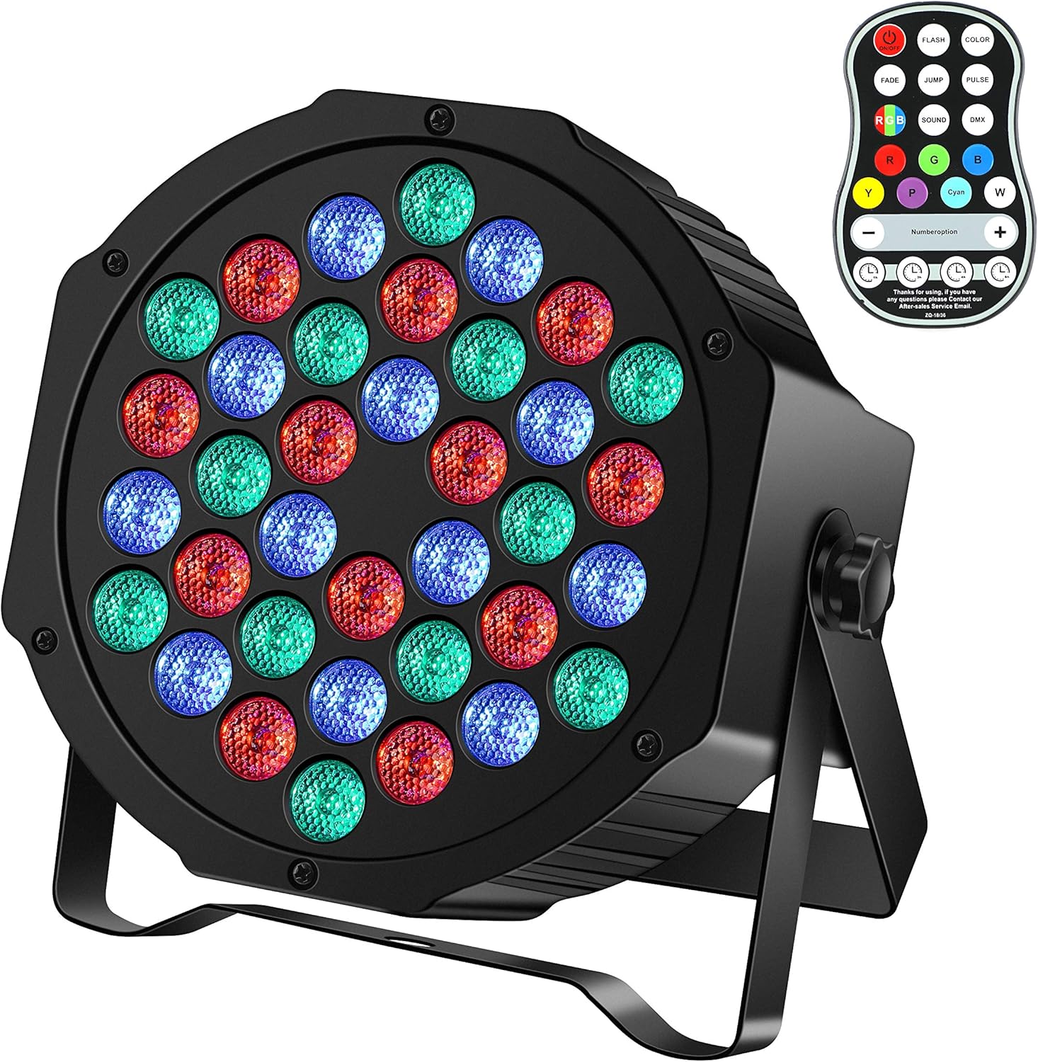 Rechargeable Stage Par Lights for DJ Disco Events and Parties