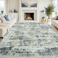 6x9 Area Rugs for Living Room Washable Rug - Soft Low-Pile Comfort