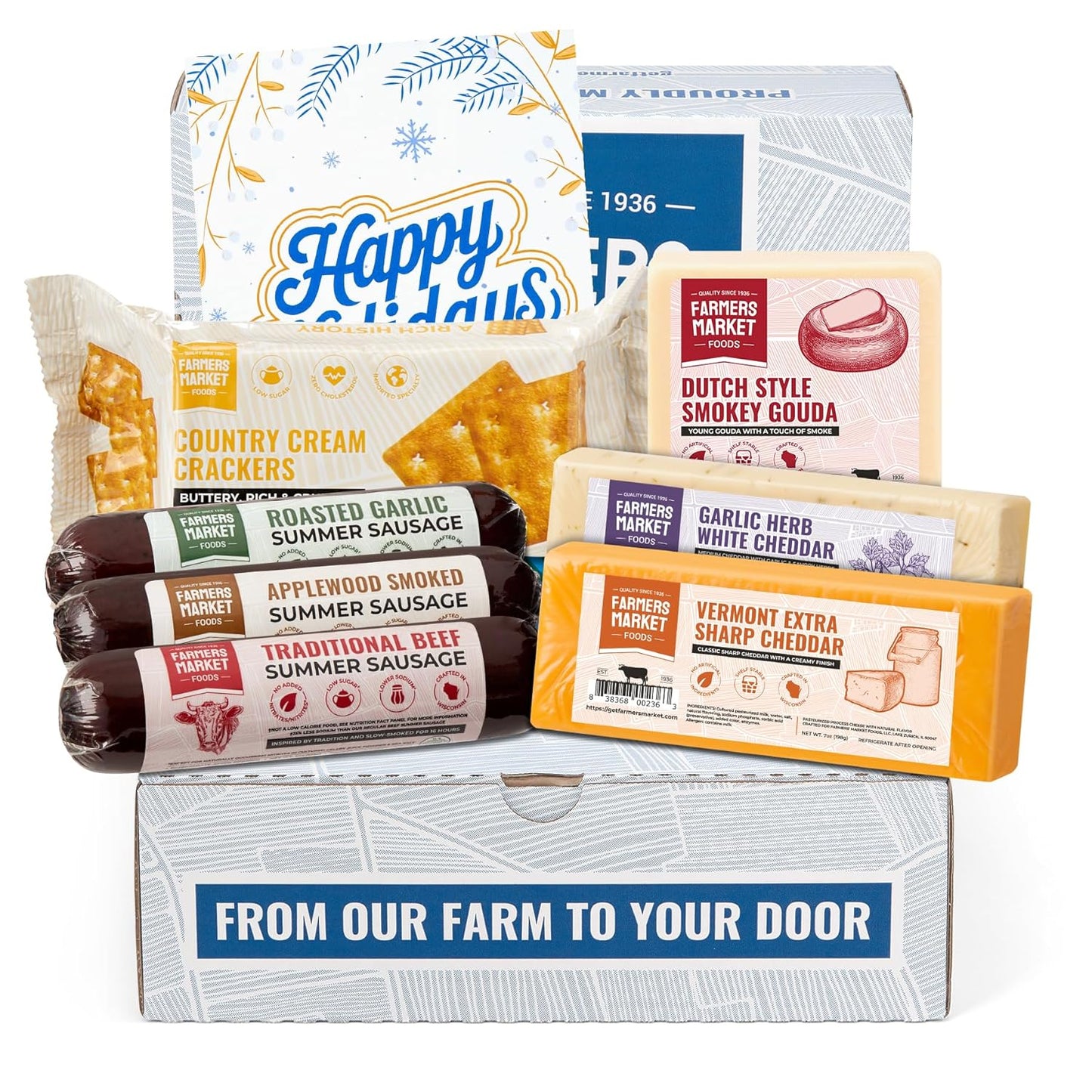 Farmers Market Charcuterie Board - Gluten Free Holiday Gift