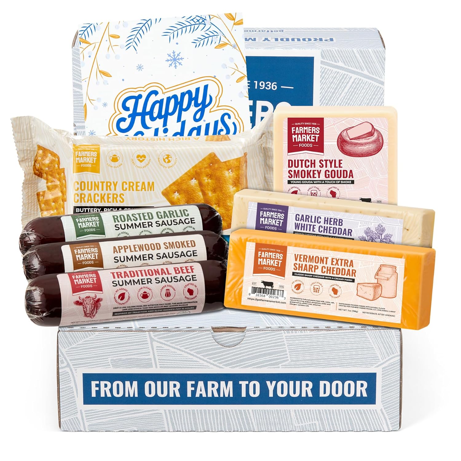 Farmers Market Charcuterie Board - Gluten Free Holiday Gift