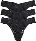 Hanky Panky Signature Lace Thong Set of 3 for Ultimate Comfort