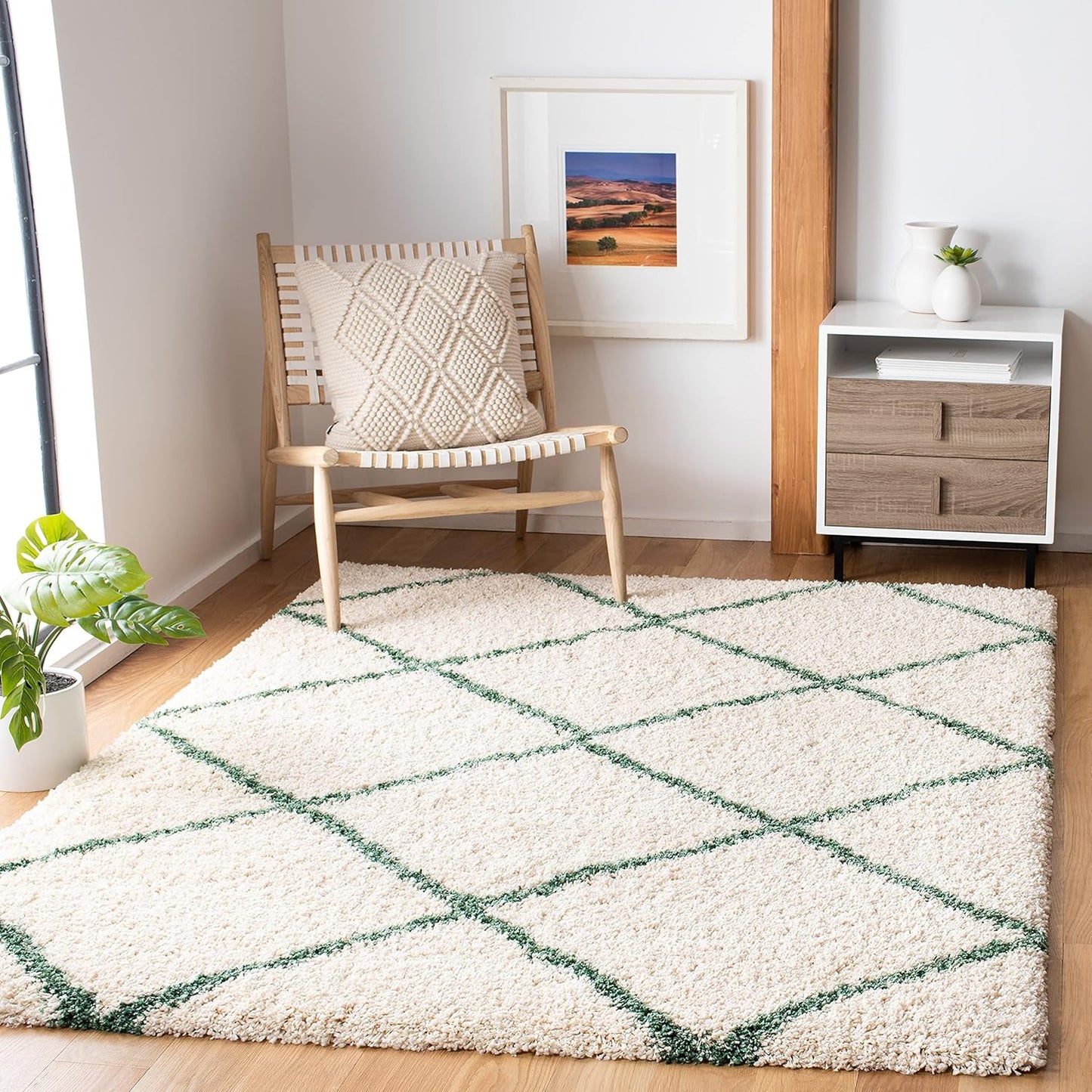 SAFAVIEH Hudson Shag Collection 5ft 3in x 7ft 6in Area Rug Review