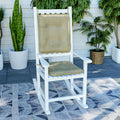 Klear Vu Porch Rocking Chair Cushion Set - Comfortable 20in x 17in