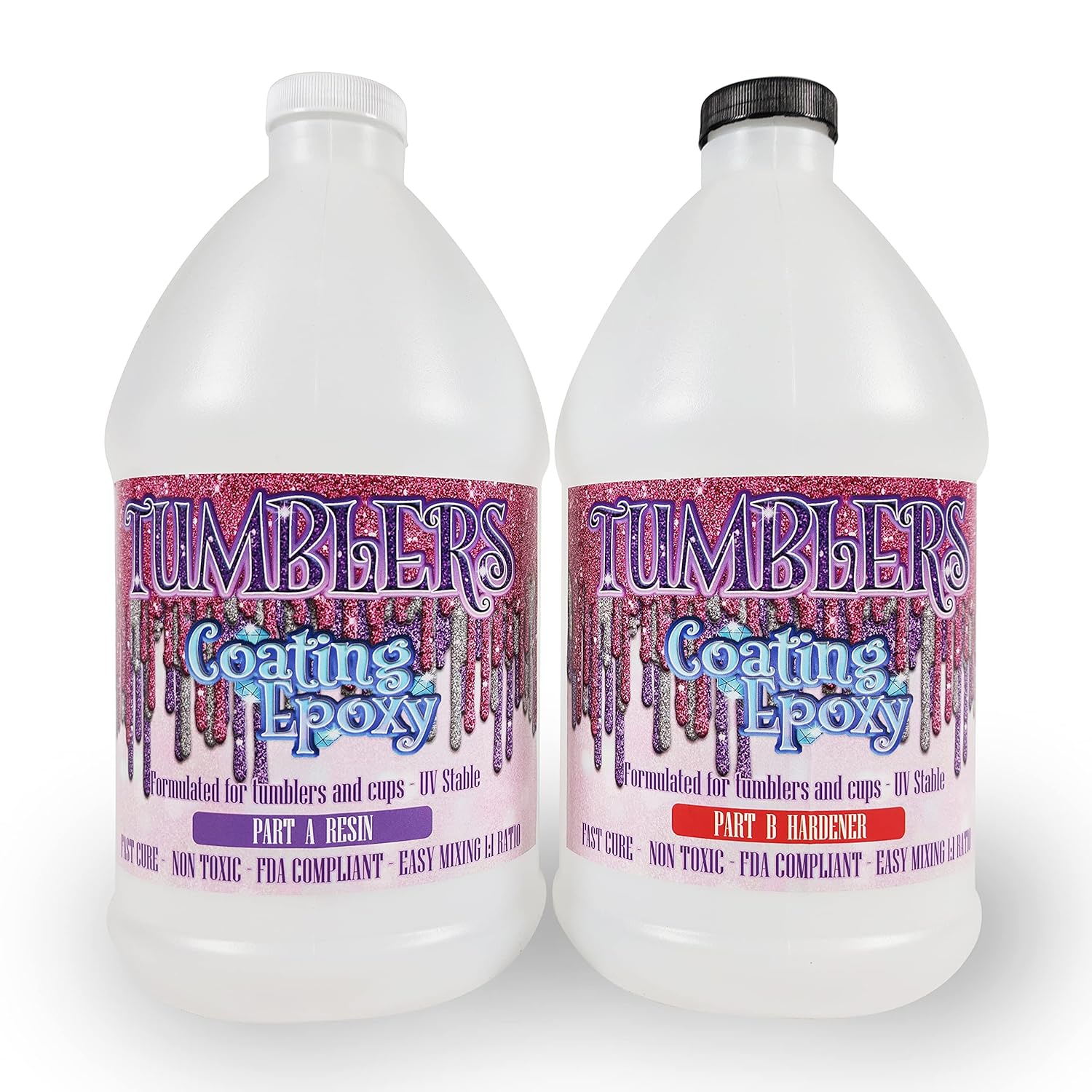 Tumbler Coating Epoxy Resin for High Gloss Finish and Fast Cure