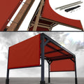 12 ft W x 24 ft L Pergola Shade Canopy Replacement Cover - 95% UV