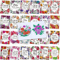 Flower Coloring Book Bulk 72 pcs - Party Favors and Calm Activity