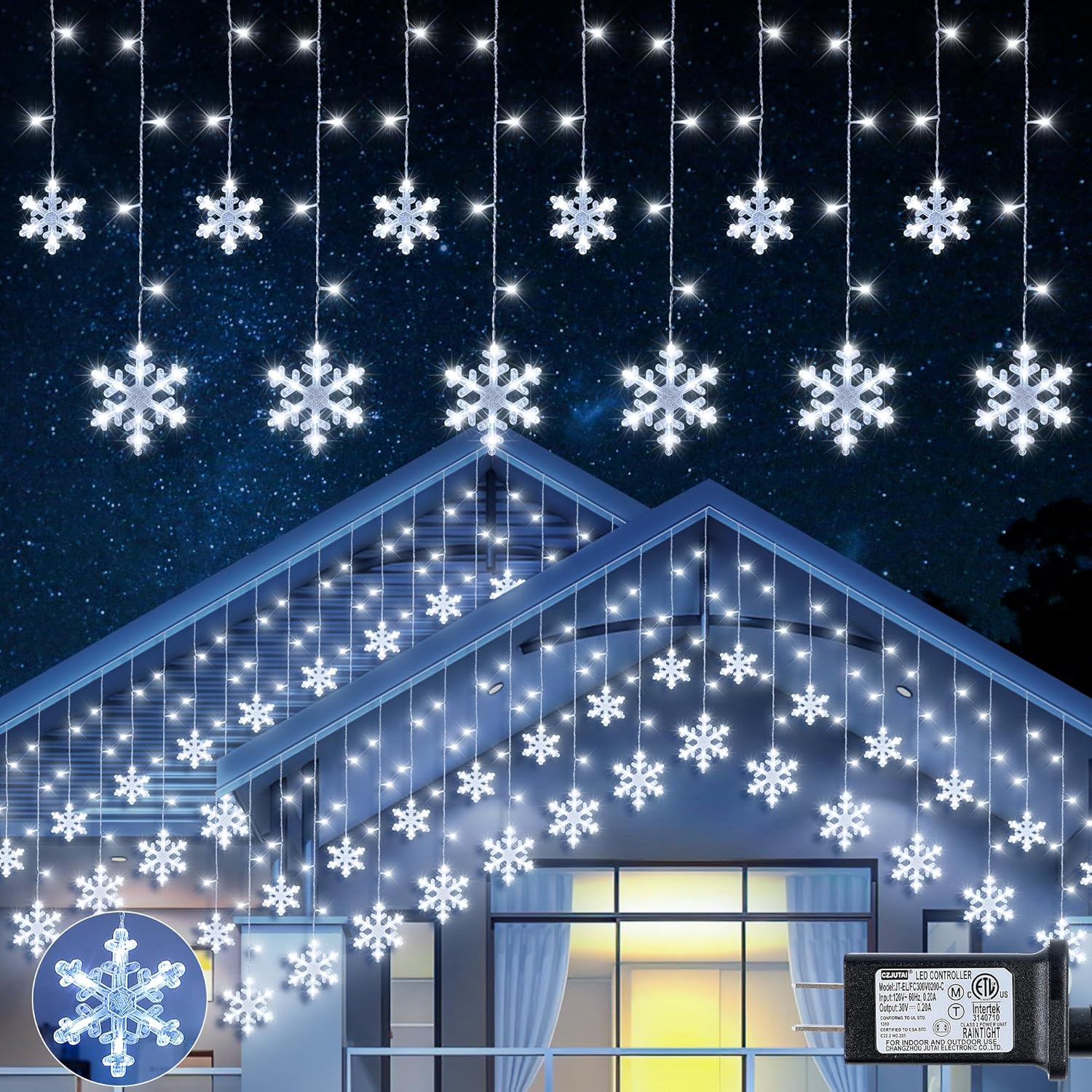 Qunlight Christmas Icicle Lights - Brighten Up Your Holiday!