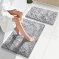 Yimobra Bathroom Rug Set 2 Piece, Luxury Soft Bath Mats