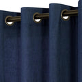 KOUFALL Dark Navy Blue Curtains 96 Inches Long for Living Room