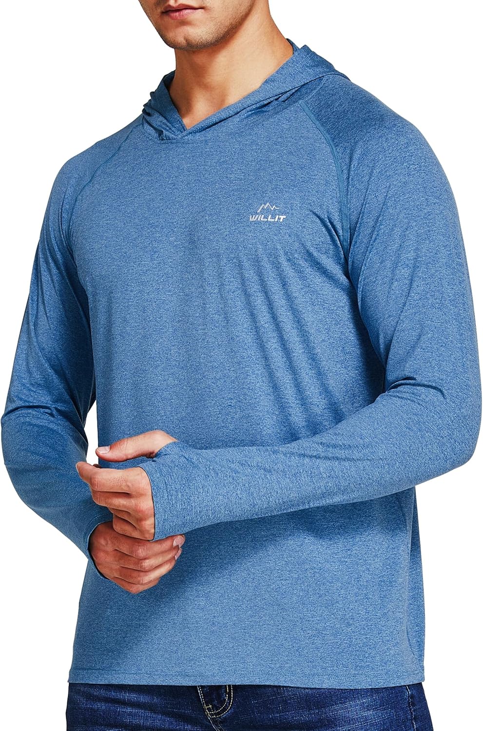 Willit Men's Sun Shirts UPF 50+ Rash Guard for Outdoor Activities