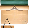 Premium Cork Yoga Mat 6mm - Non-Slip, Eco-Friendly Cushioning