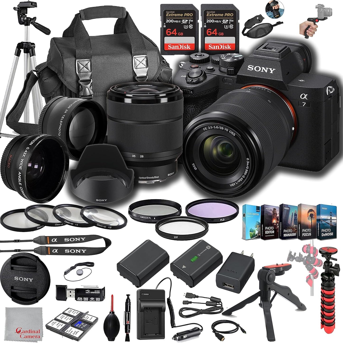 Sony a7 IV Mirrorless Camera Bundle - Capture Every Detail!