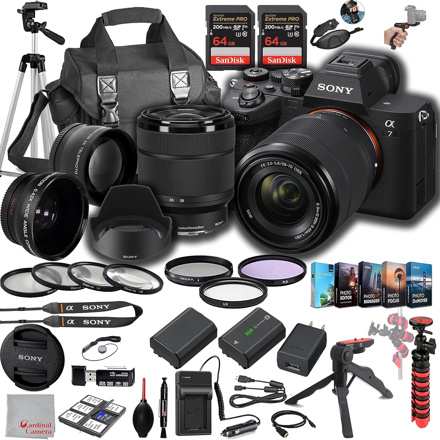 Sony a7 IV Mirrorless Camera Bundle - Capture Every Detail!