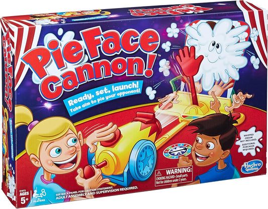 Whipped Cream Fun for Kids: Hasbro Pie Face Cannon