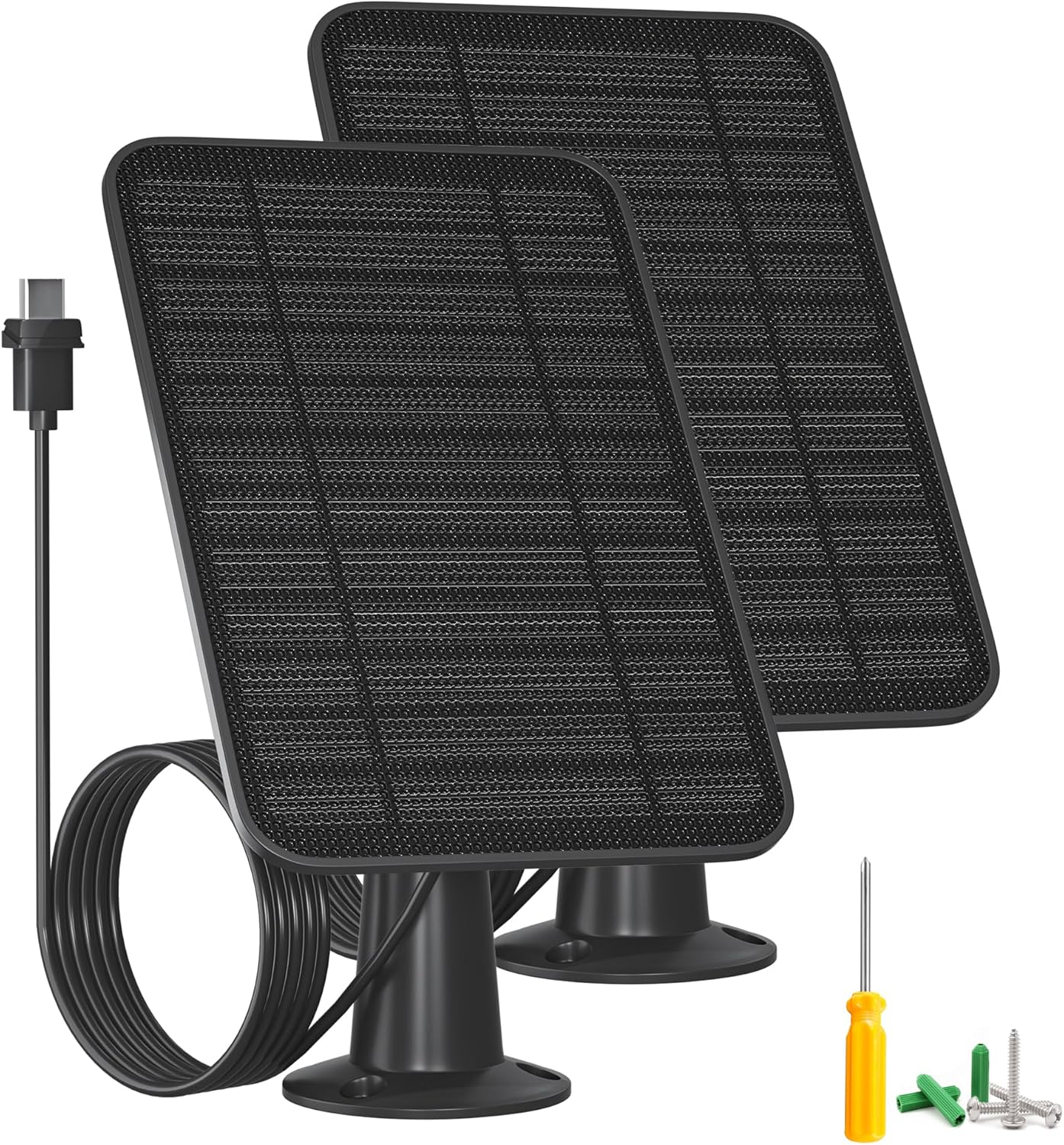 5W Solar Panel for Blink Outdoor 4th Gen Camera - 2 Pack