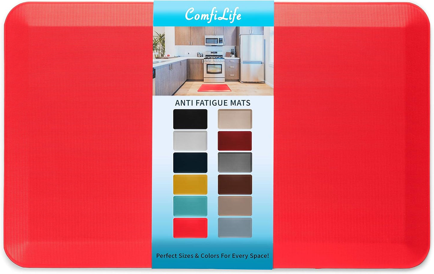 ComfiLife Anti Fatigue Floor Mat for Kitchen and Office Use