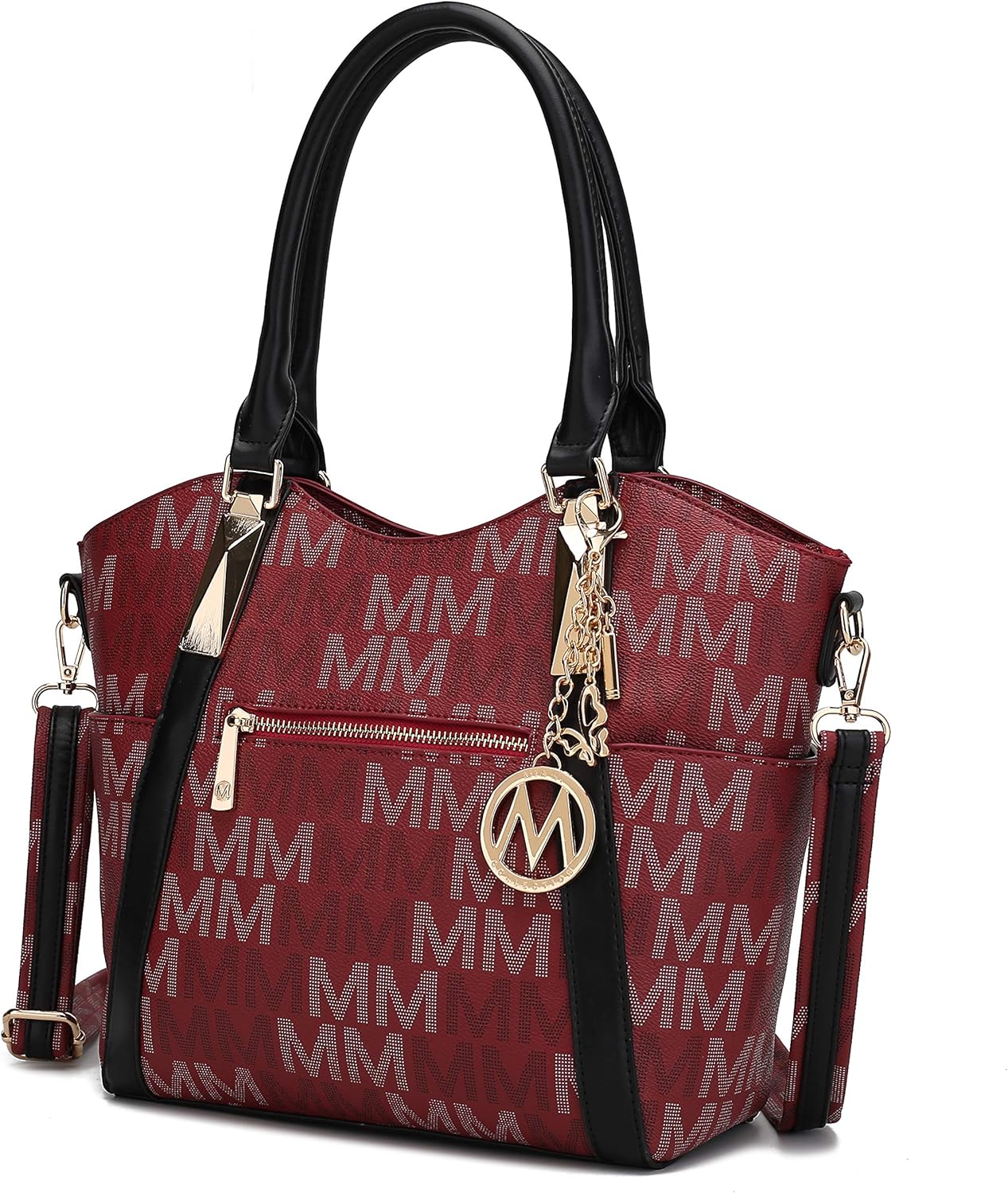 MKF Collection Tote Bag for Women - Stylish Vegan Leather Purse