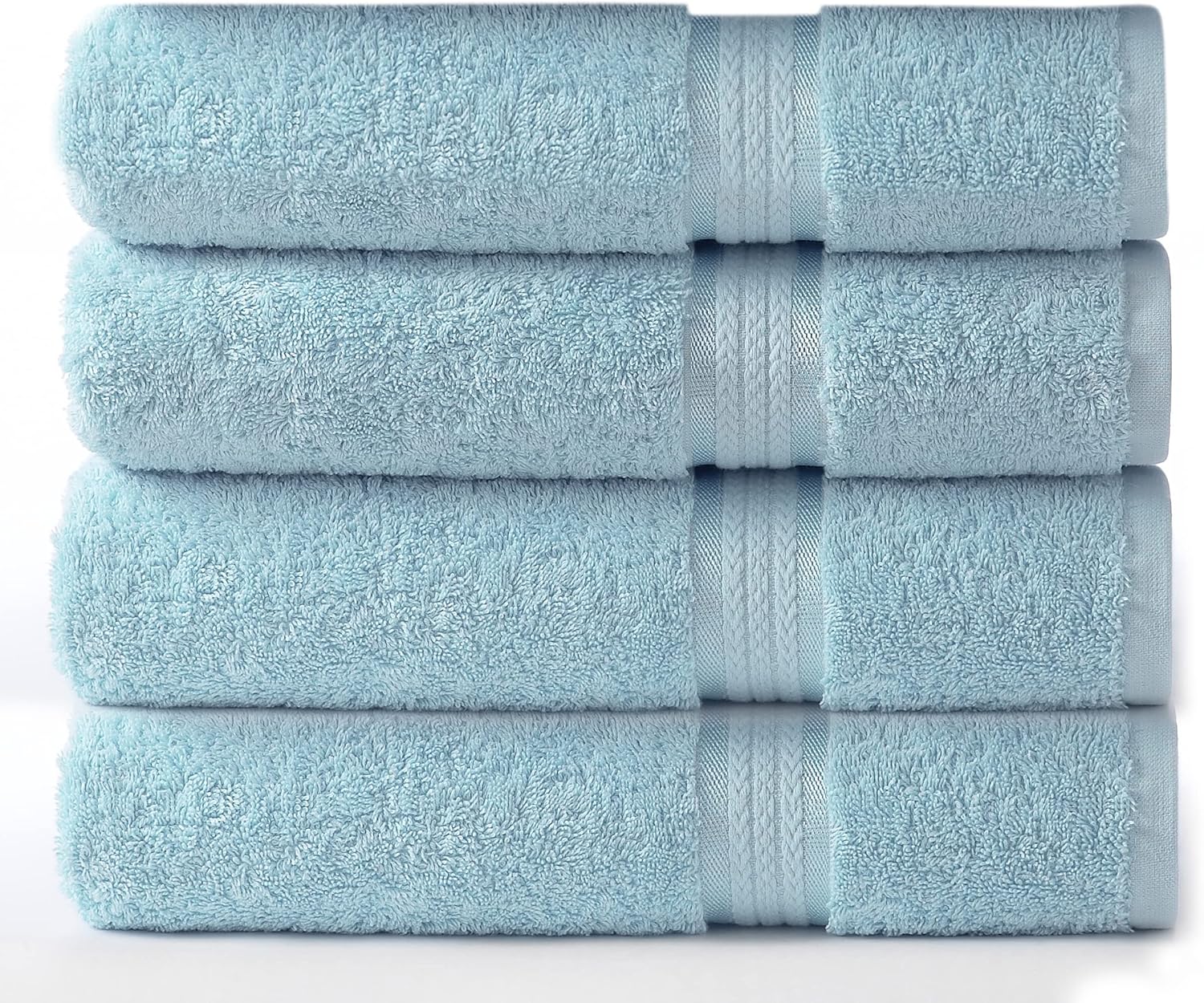 COTTON CRAFT Ultra Soft Bath Towels - Luxurious 4 Pack XL