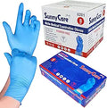 Blue Nitrile Medical Exam Gloves Small - Chemo-Rated Case