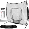 PowerNet Baseball Softball Practice Net 7x7 - Portable Training