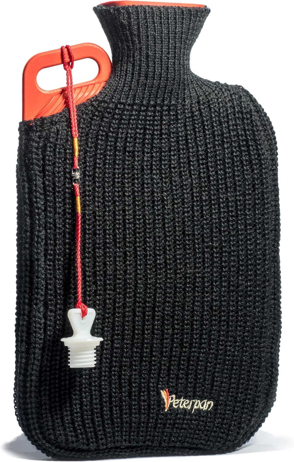 Peterpan Extra Large Rubber Hot Water Bottle for Pain Relief