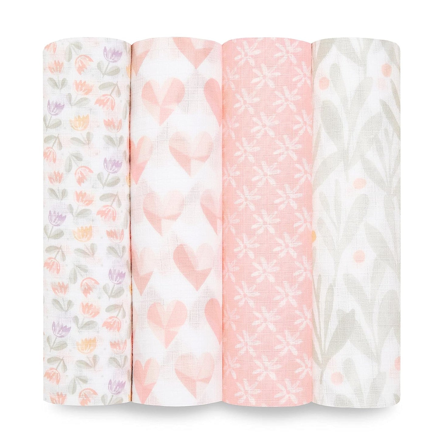 aden + anais Essentials Swaddle Blanket Set for Newborns