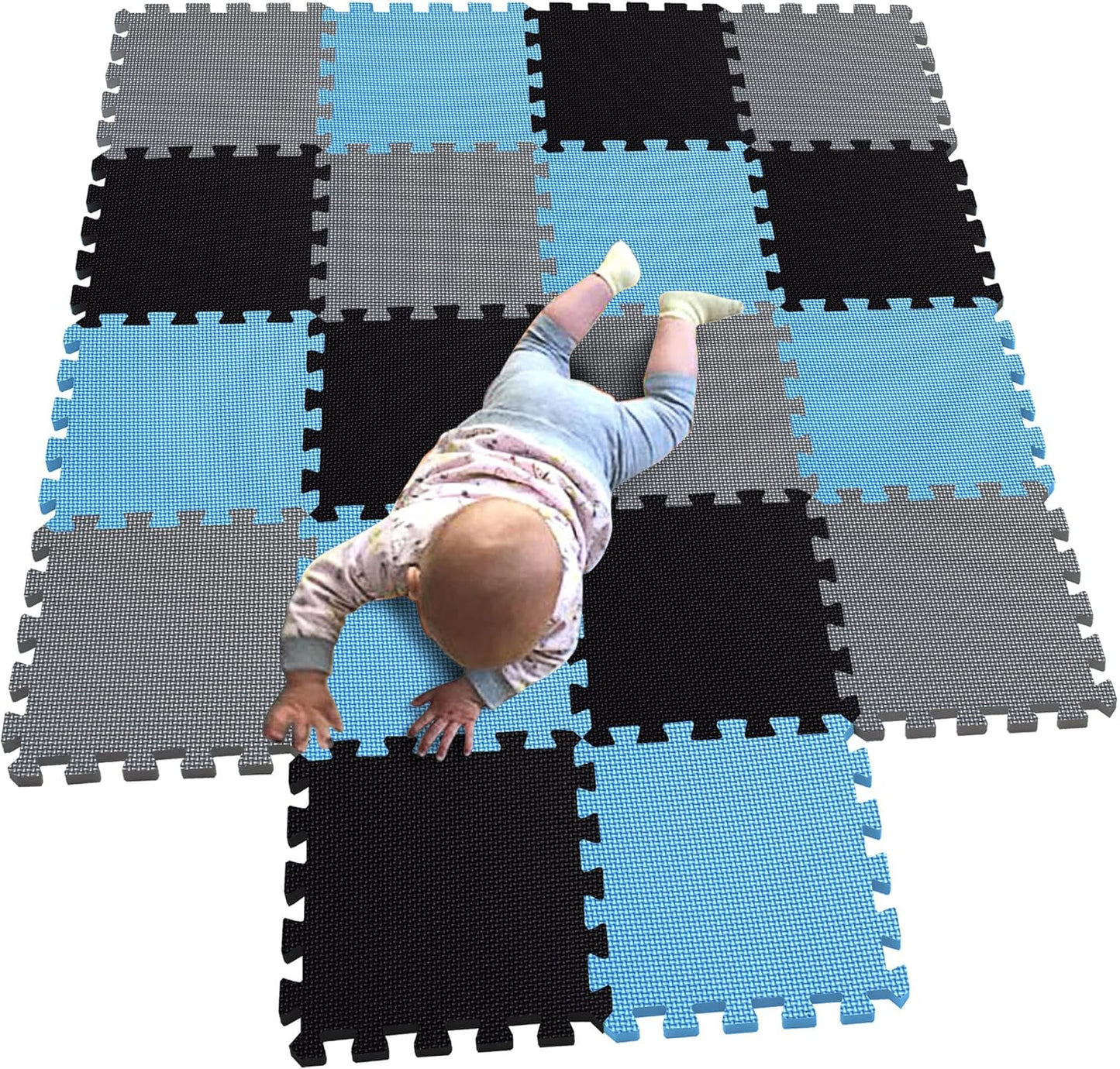 Soft Baby Play Mat Set - 18 Pieces