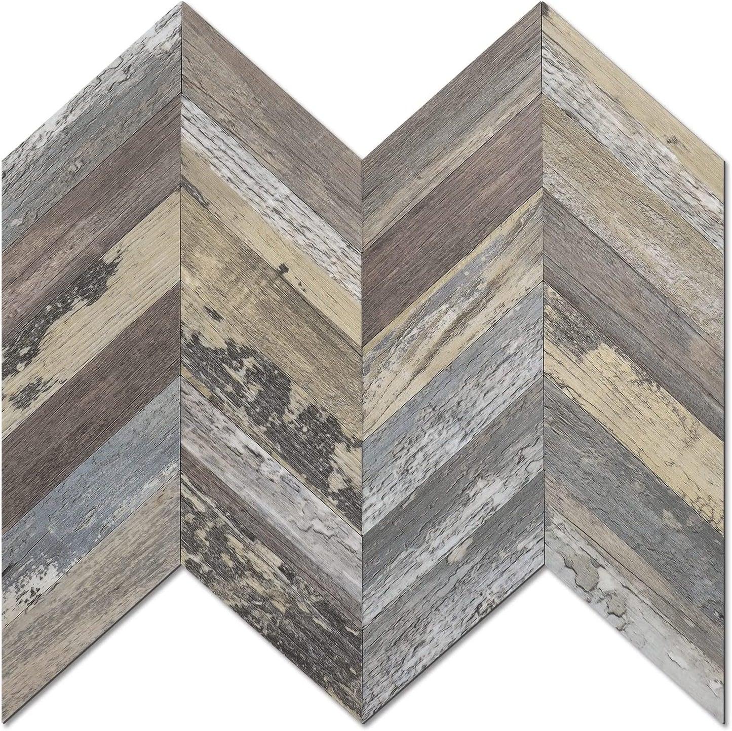 Peel and Stick Herringbone Tile Backsplash for Easy DIY Projects