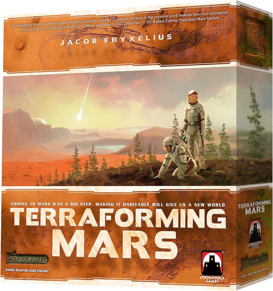 Terraforming Mars Board Game - Compete for Milestones and Awards