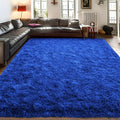 9x12 Large Area Rugs for Living Room, Ultra Soft Royal Blue