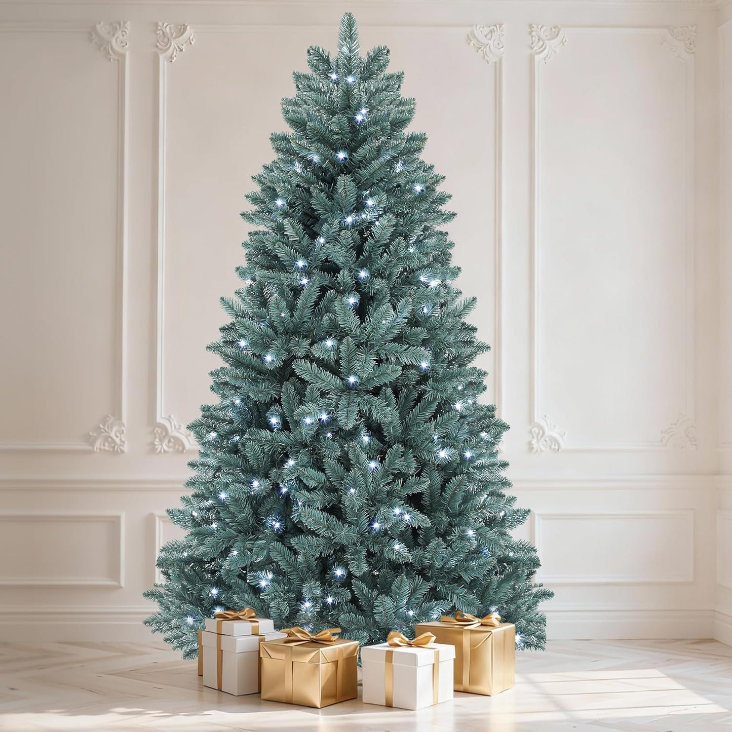 Prelit Christmas Tree 6ft Colorado Blue Spruce with 450 Lights