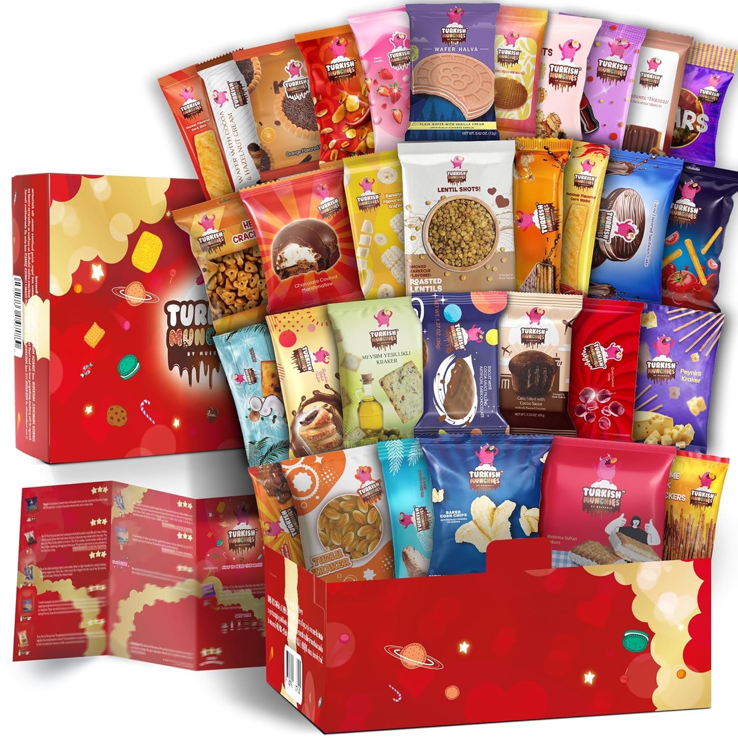 Mega International Snack Box with Unique Exotic Snacks Inside