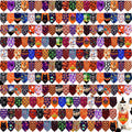 200 Pcs Halloween Dog Bandanas for Large Dogs and Puppies