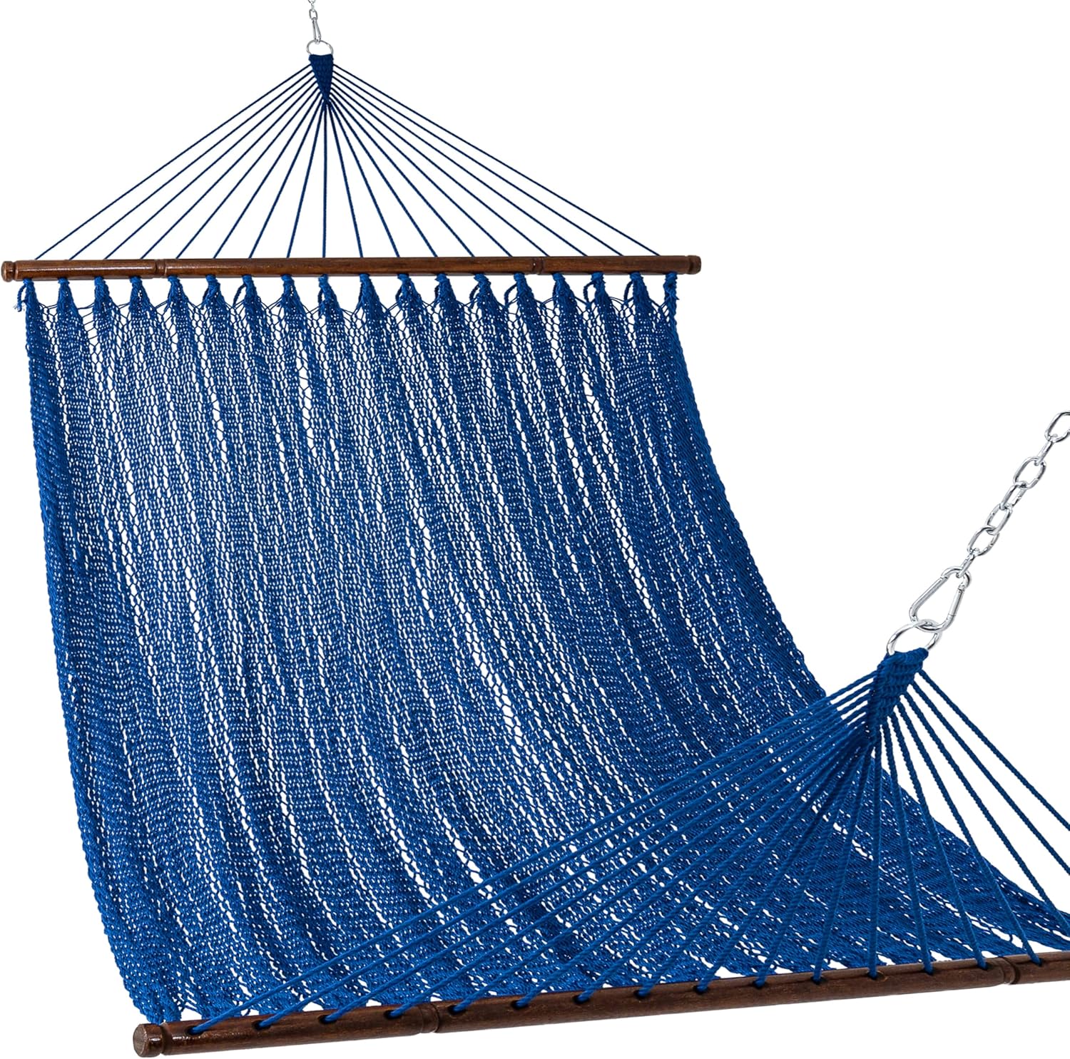 Lazy Daze Caribbean Rope Hammock for Outdoor Relaxation