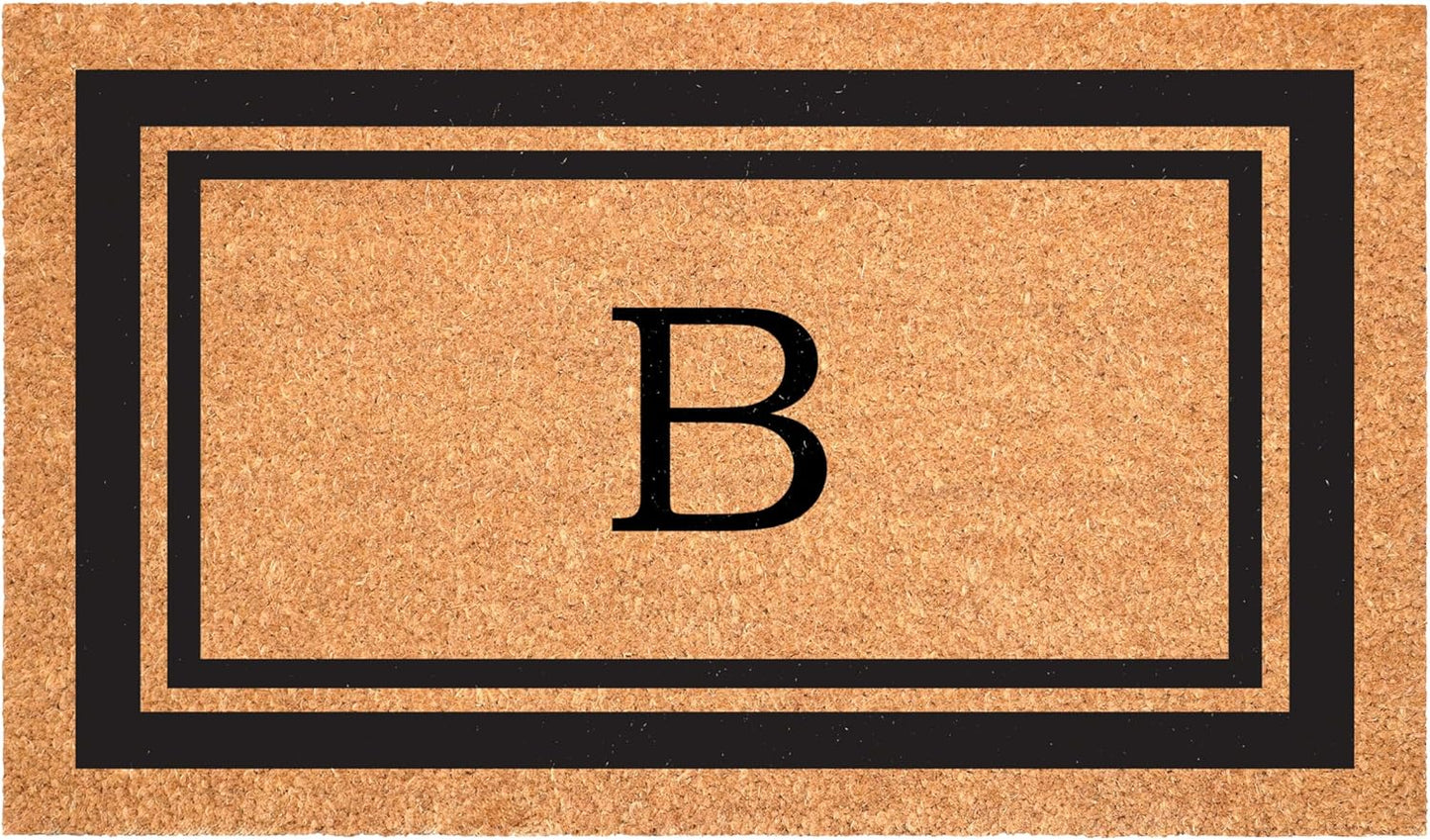 Calloway Mills Monogram Doormat 24in x 48in for All Seasons