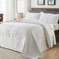 Qucover Alaska King Bedspread 132 x 120 - Oversized King Coverlet