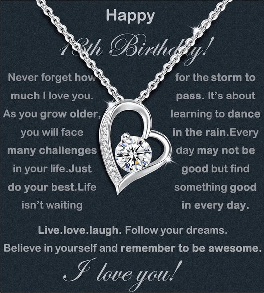10 Birthday Gifts for Girls 925 Sterling Silver Necklace Ideas