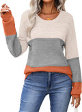 Zeagoo Sweaters for Women Lightweight Crochet Long Sleeve Pullover