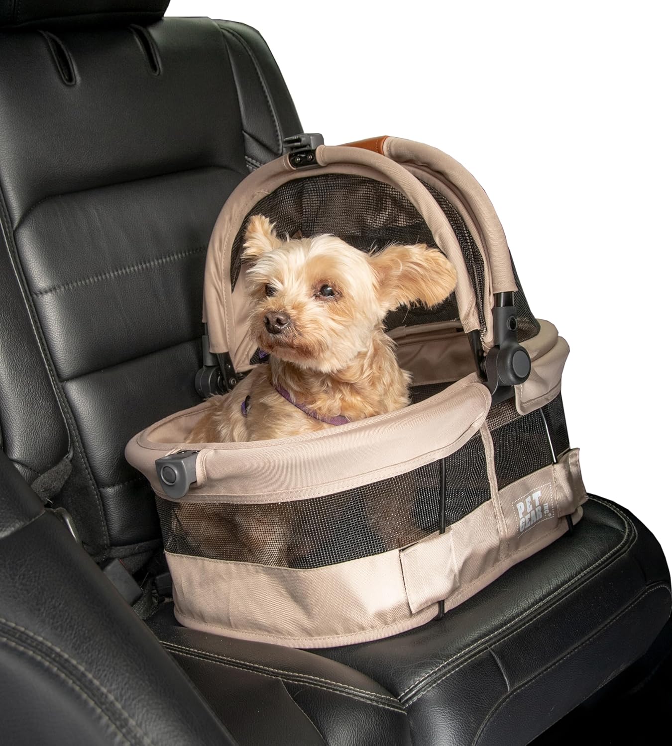 Pet Gear No-Zip View 360 Ultra Lite Carrier & Car Seat for Pets