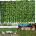 Faux Ivy Privacy Fence Screen 80 x 40 in - Dense, Expandable Privacy