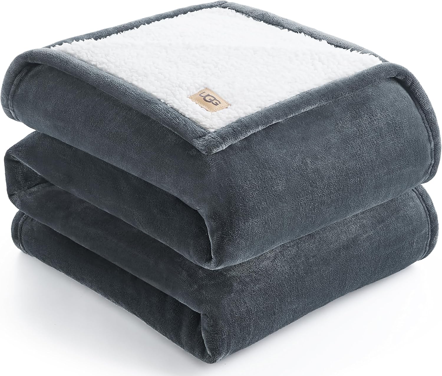 UGG Ariana Fleece Blanket Cozy Plush Warm Oversized Bedding