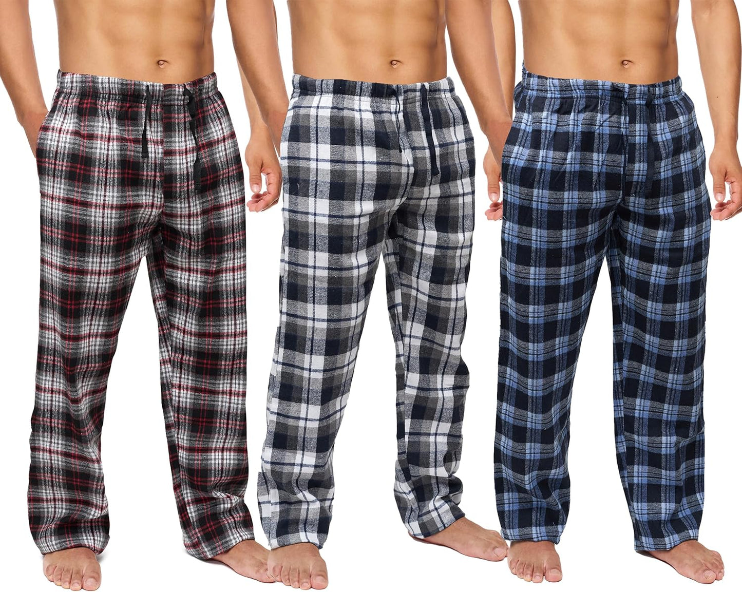 Active Club Mens Flannel Pajama Pants for Ultimate Comfort