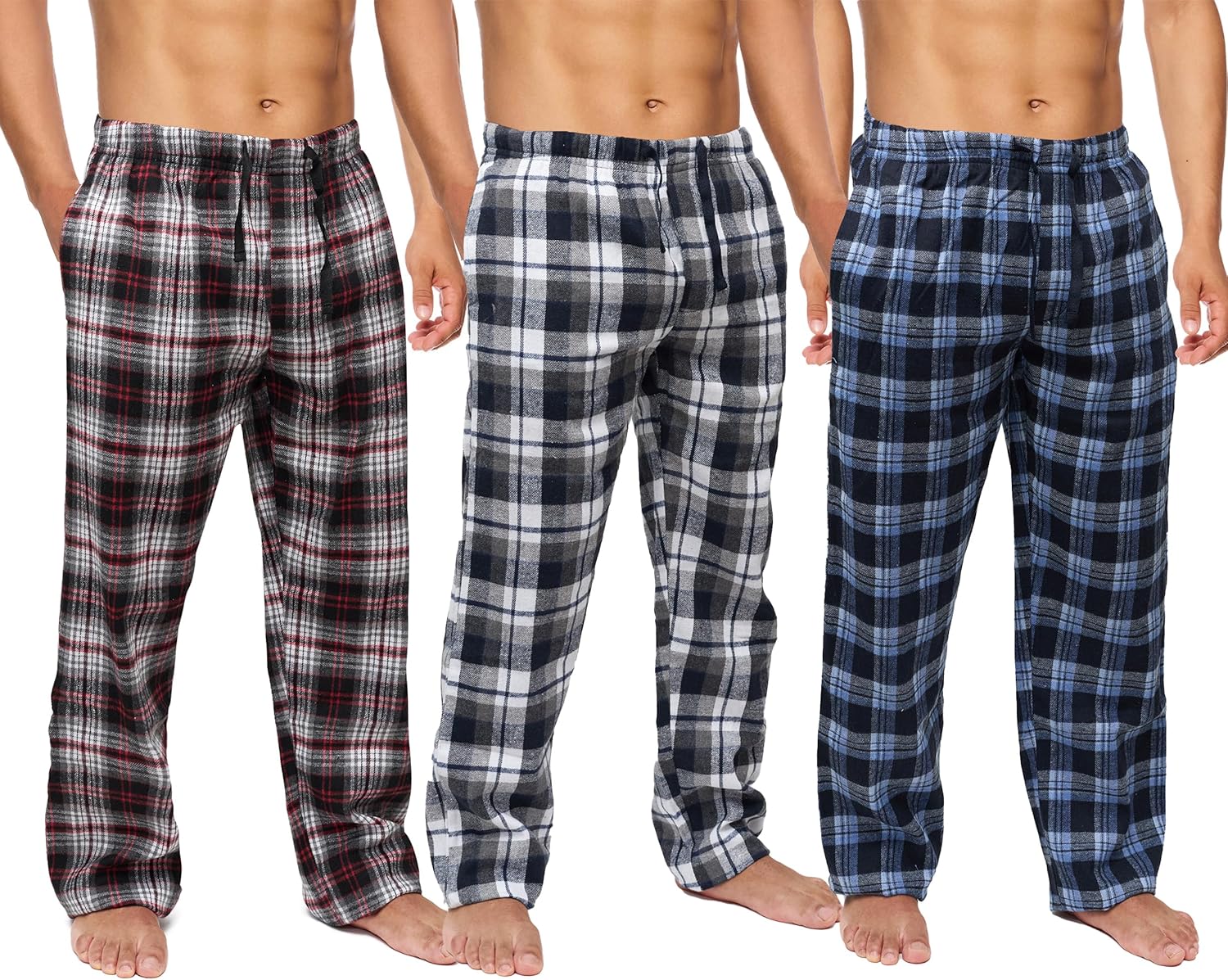 Active Club Mens Flannel Pajama Pants for Ultimate Comfort
