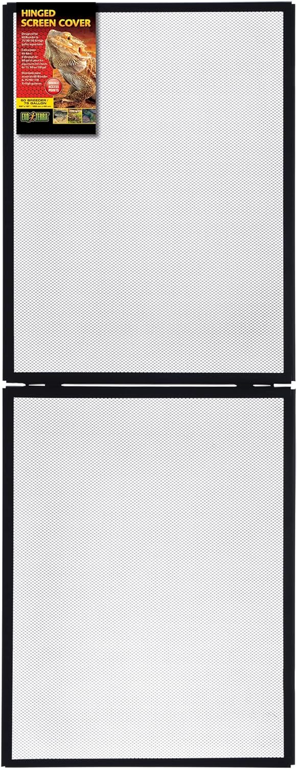 Exo Terra Hinged Terrarium Screen Cover for 60 Gallon Tanks