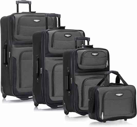Travel Select Amsterdam 4-Piece Softside Luggage Set for Travelers