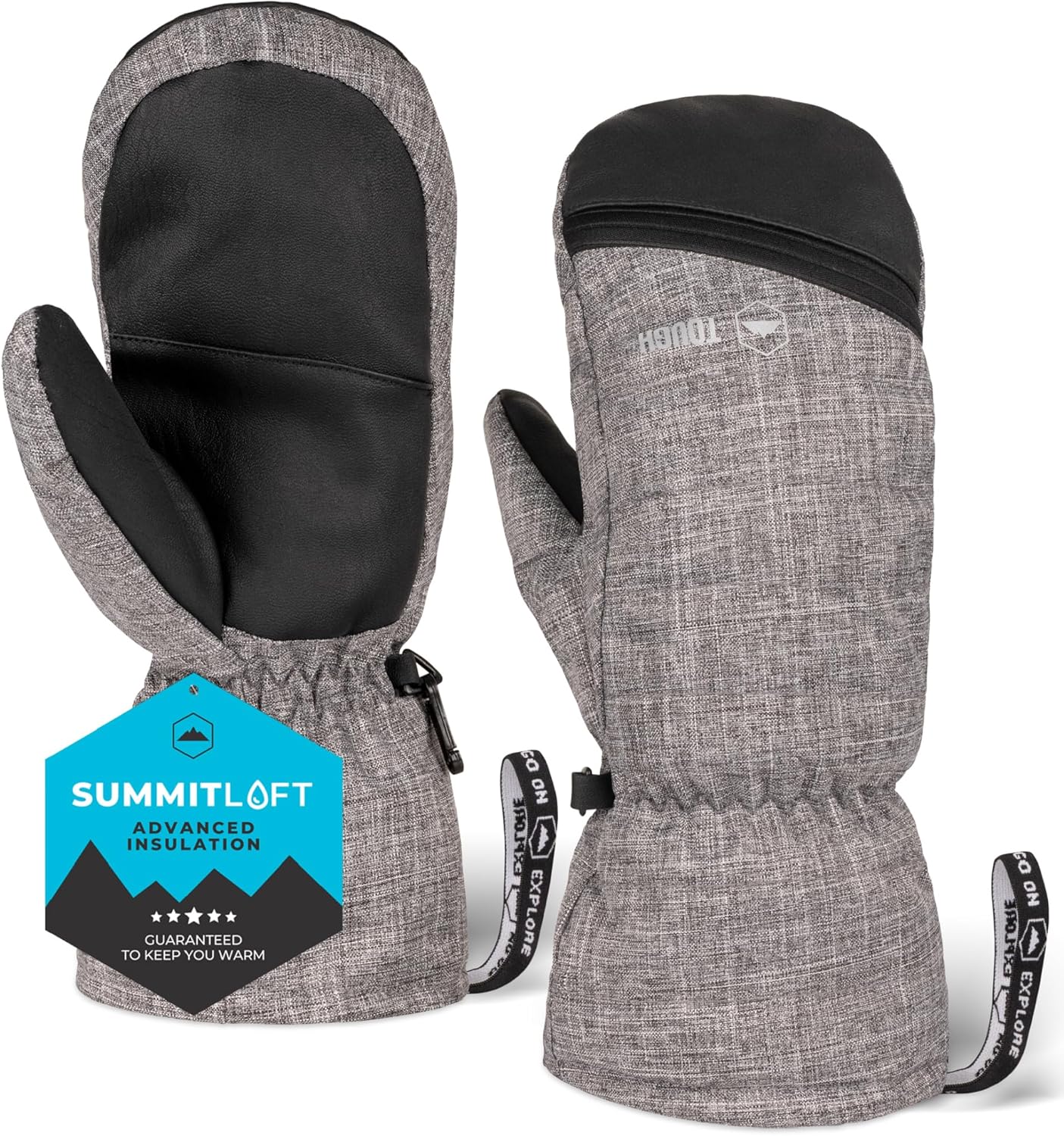 Warm Waterproof Snow Mittens - Tough Outdoors
